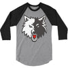 KING OF THE WOLF 3/4 Sleeve Shirt