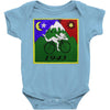 Bicycle Day T-shirt - 1943 Vintage (Albert Hofmann LSD) Baby Bodysuit