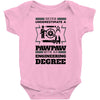Never Underestimate A Pawpaw With An Engineer Degree Baby Onesie