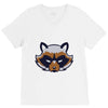 racoon V-Neck Tee