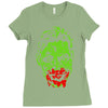 ask me about my zombie disguise! Ladies Fitted T-Shirt