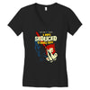 seduced by the dark side Women's V-Neck T-Shirt
