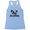 angry panda Racerback Tank