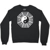 i ching ying and yang Crewneck Sweatshirt