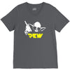 pew yoda wars funny V-Neck Tee