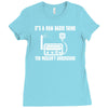 it`s a ham radio thing you wouldnt understand Ladies Fitted T-Shirt