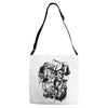 skull pirate Adjustable Strap Totes