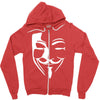 anonymous hacker che new Zipper Hoodie