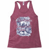 quick brown fox Racerback Tank