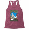 anti dauphin violeurs Racerback Tank