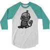 sad robot 3/4 Sleeve Shirt