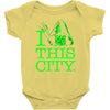 i heart this city Baby Onesie