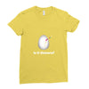 is it Unicorn Ladies Fitted T-Shirt