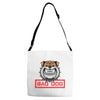 bad dog 2 Adjustable Strap Totes