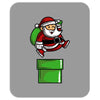 santa jumps Mousepad