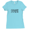 game over Ladies Fitted T-Shirt
