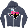 san antonio skyline spurs Zipper Hoodie