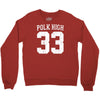 polk high Crewneck Sweatshirt