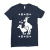 merry xmas Ladies Fitted T-Shirt