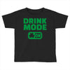 drink mode on (2) Toddler T-shirt