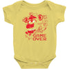 five nights at freddy's pizzeria game over Baby Bodysuit