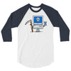 blue screen of death 3/4 Sleeve Shirt