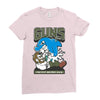 anti dauphin violeurs Ladies Fitted T-Shirt