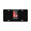 if the land of the free License Plate