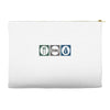 eat sleep money Accessory Pouches
