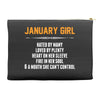 January Girl Hated By Many Accessory Pouches