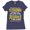 Ewing Sarcoma Awareness Ladies Fitted T-Shirt