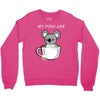 my puns are Crewneck Sweatshirt