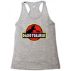 Daddysaurus Jurassic Park Racerback Tank