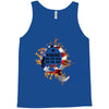 American Flag Q Fire Tank Top