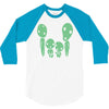 kodama family ghibli 3/4 Sleeve Shirt