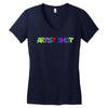 artist shot Women's V-Neck T-Shirt