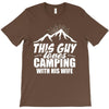 Camper Couple Man White T-Shirt