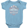 christmas happy new years Baby Onesie