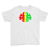 rasta skull and crossbones reggae dub club rave Youth Tee