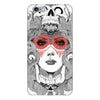 girl and skull iPhone 6/6s Plus Case