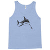 sharks with frickin laser beams t shirt soft funny austin powers tee d Tank Top