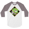 snake green 3/4 Sleeve Shirt