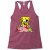 zombie spongebob Racerback Tank