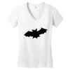 bat Women's V-Neck T-Shirt