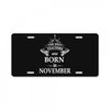 The best teachers are born in  November License Plate
