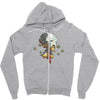 overwatch zenyatta cute spray Zipper Hoodie