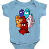 pac man ghost monsters Baby Onesie