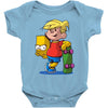 bart simpson Baby Bodysuit