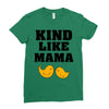 Kind As A Mother Ladies Fitted T-Shirt
