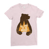 All Good In The Woods Ladies Fitted T-Shirt
